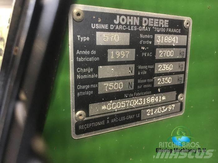 John Deere 570 Silokombainid