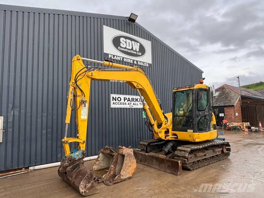 Komatsu PC 80 MR-3 Väikeekskavaatorid 7t-12t