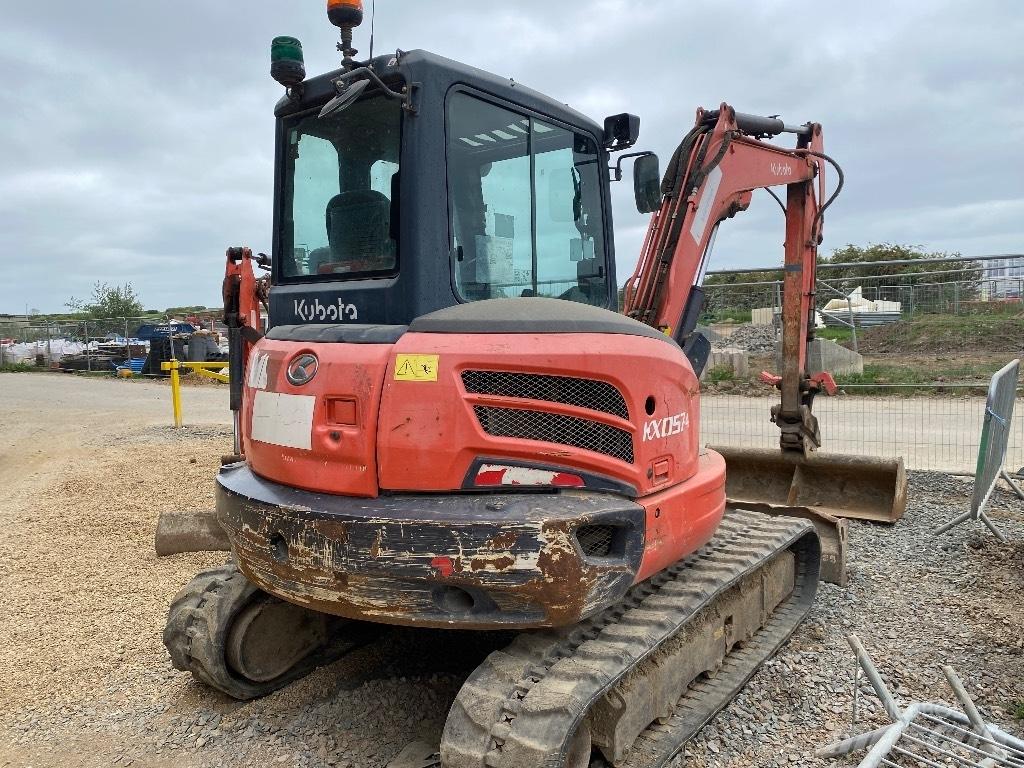Kubota Kx057 Miniekskavaatorid < 7 t