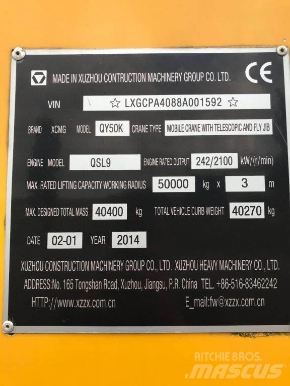 XCMG QY50K UNUSED Maastikutõstukid