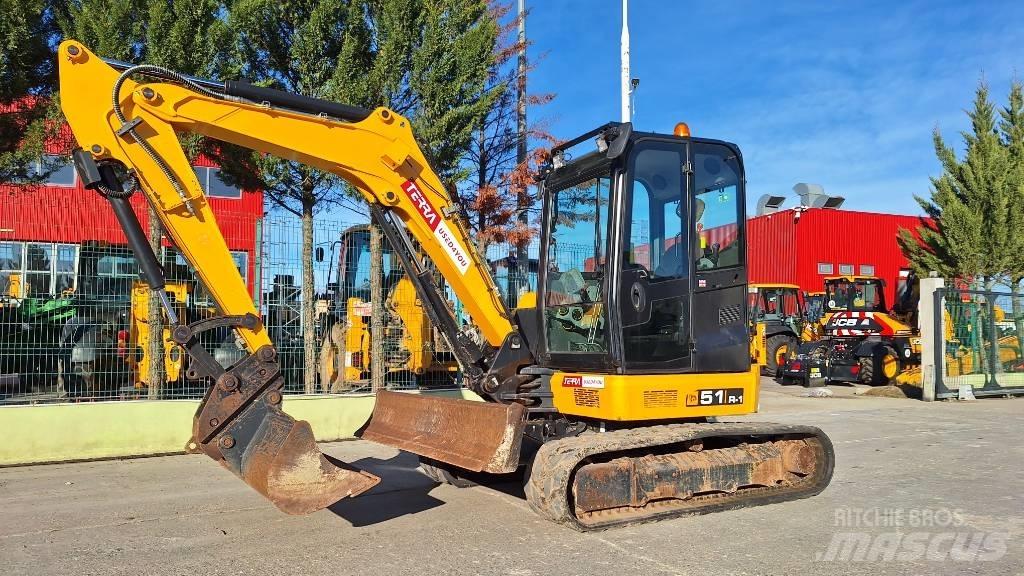 JCB 51 R-1 Miniekskavaatorid < 7 t