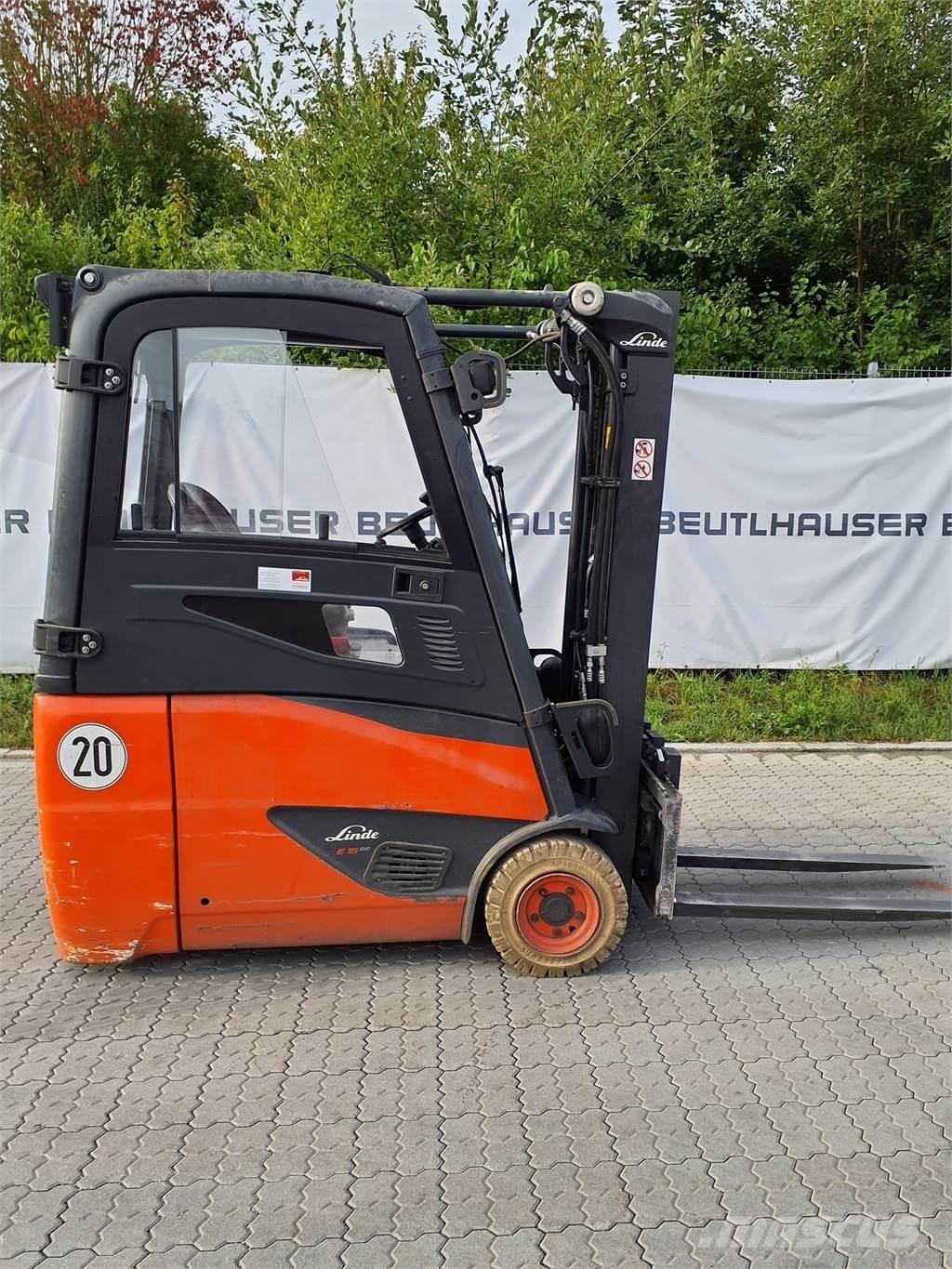 Linde E16 Elektritõstukid