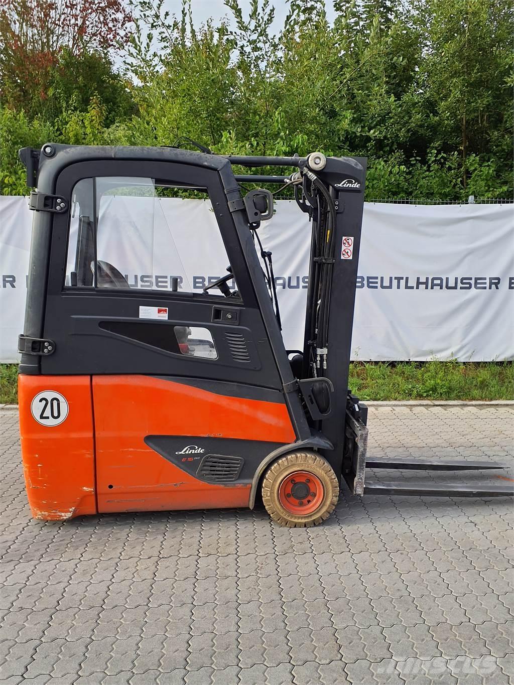 Linde E16 Elektritõstukid