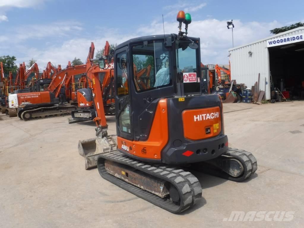 Hitachi ZX 48 U-6 Miniekskavaatorid < 7 t