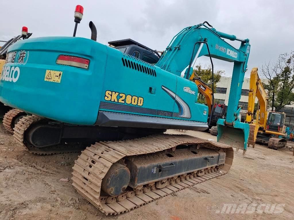 Kobelco SK 260 LC Roomikekskavaatorid
