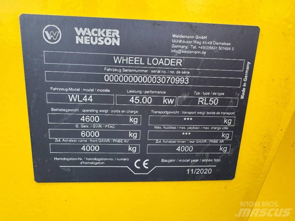 Wacker Neuson WL44 Rataslaadurid