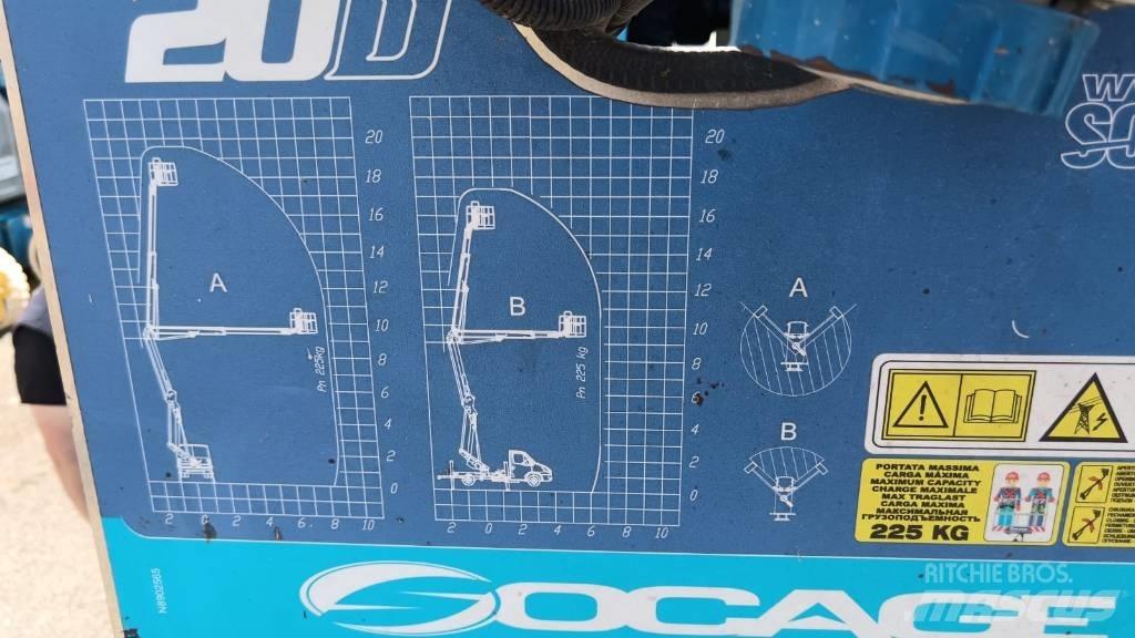 Socage 20d Auto korvtõstukid