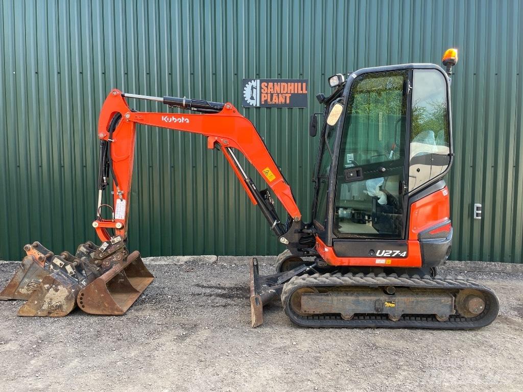 Kubota U 27-4 Miniekskavaatorid < 7 t