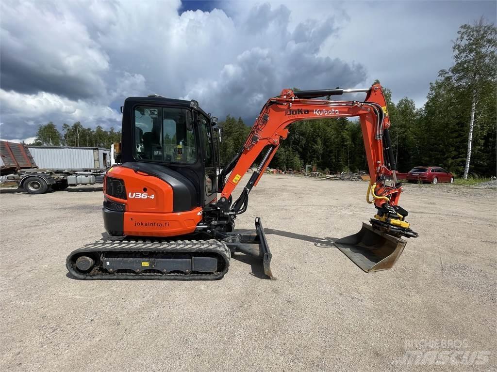 Kubota U 36-4 Miniekskavaatorid < 7 t