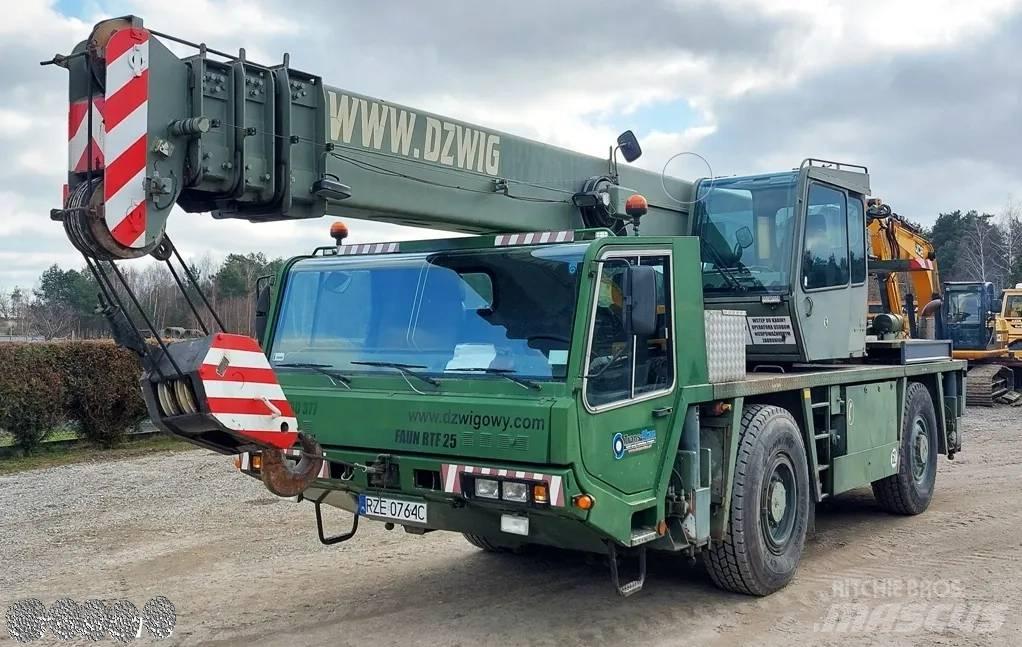 Faun RTF-25 Maastikutõstukid