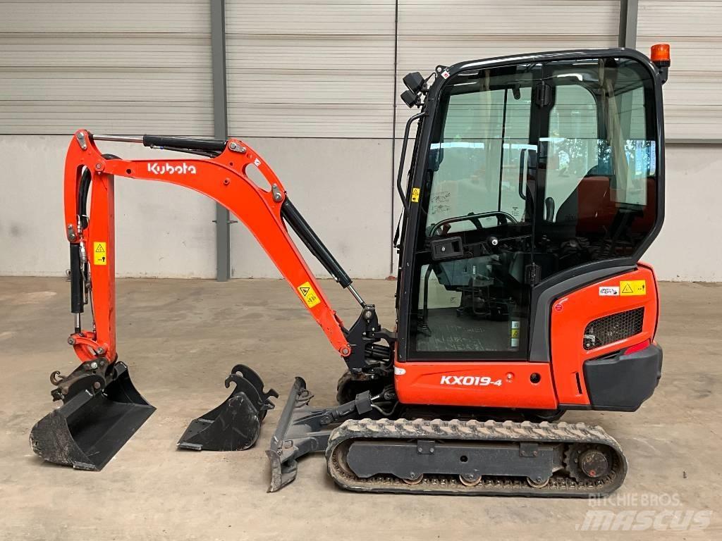 Kubota KX 019-4 Miniekskavaatorid < 7 t
