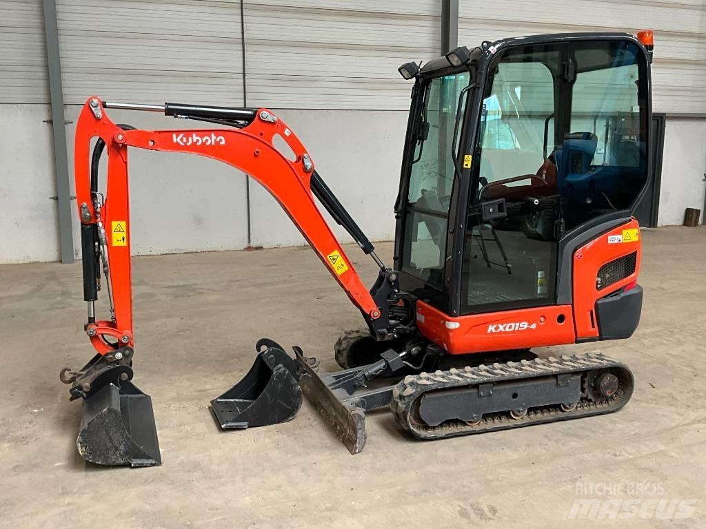 Kubota KX 019-4 Miniekskavaatorid < 7 t