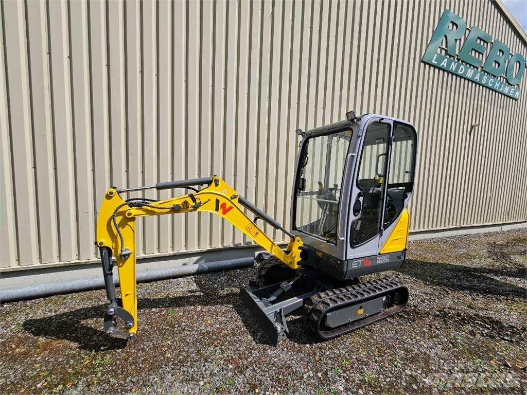 Wacker ET 16 Miniekskavaatorid < 7 t