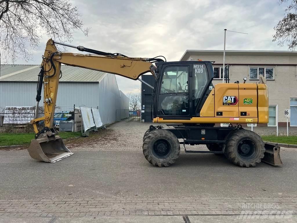 CAT 314 Next gen Ratasekskavaatorid