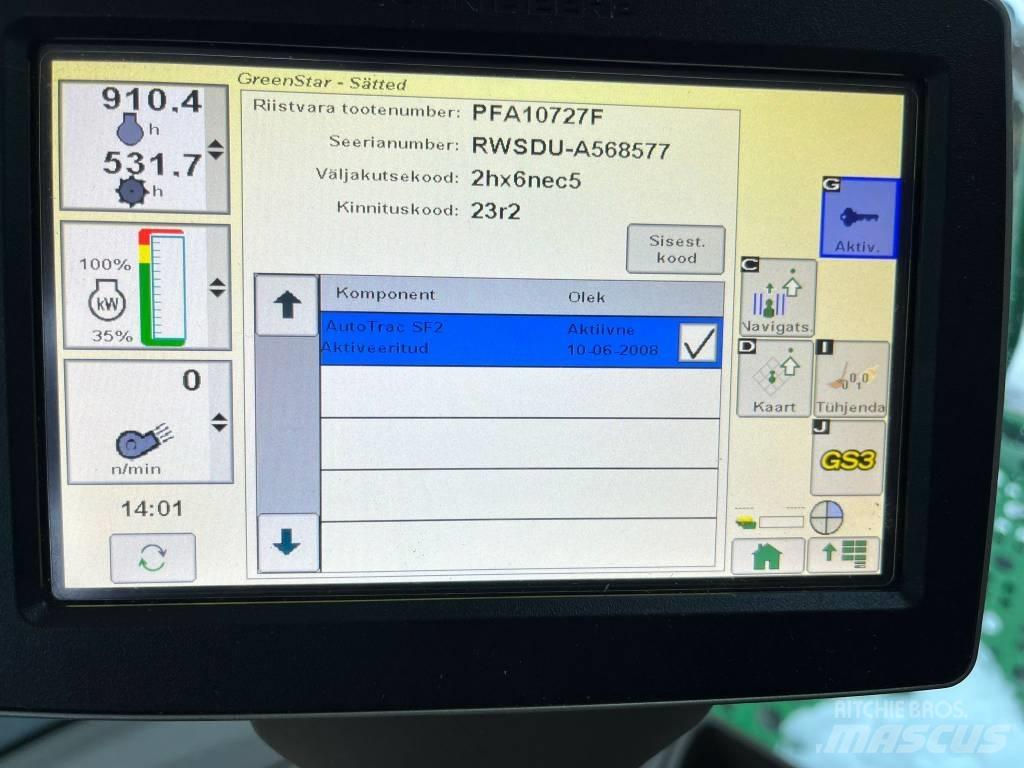 John Deere T 660 Teraviljakombainid