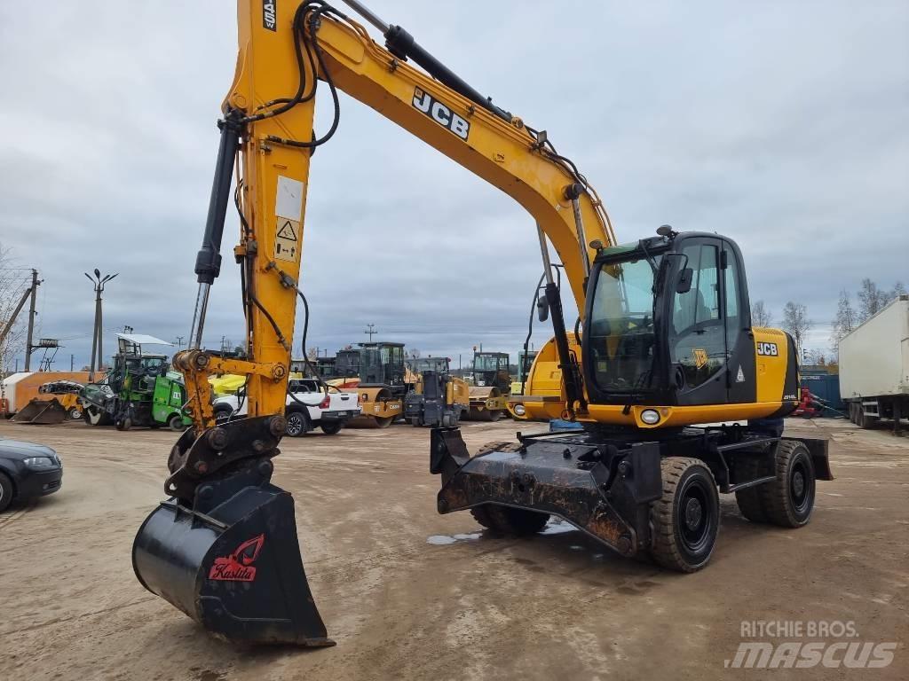 JCB JS 145 W Ratasekskavaatorid