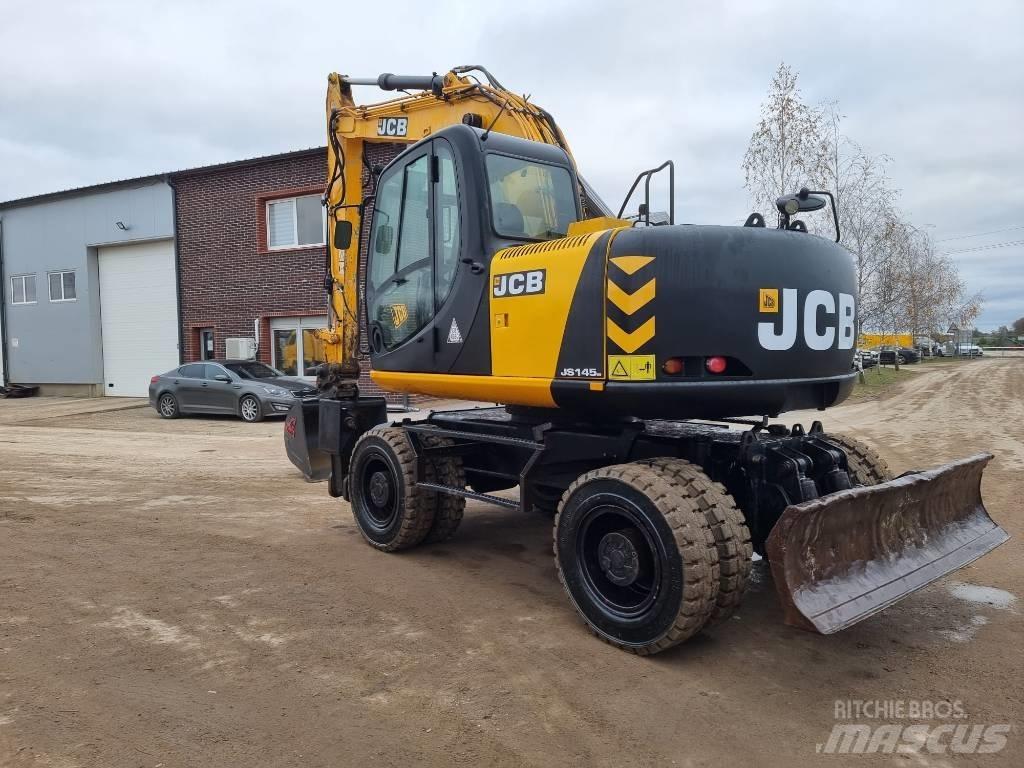 JCB JS 145 W Ratasekskavaatorid