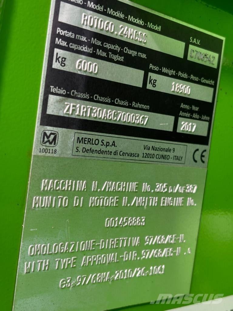 Merlo Roto 60.24 Teleskooplaadurid