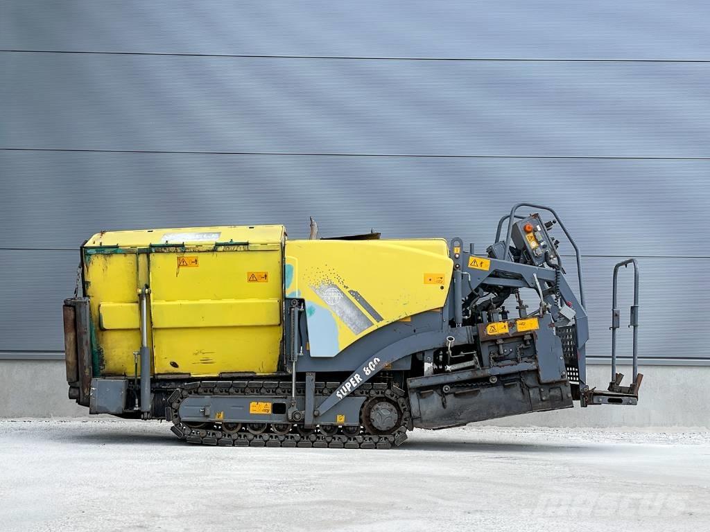Vögele Super 800 Asfaldilaoturid