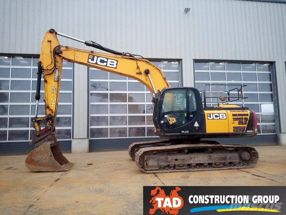 JCB JS 220 LC Roomikekskavaatorid