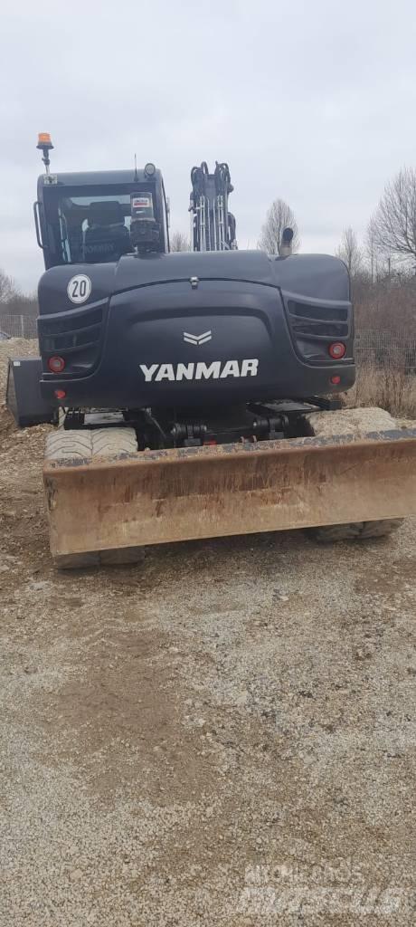 Yanmar B 110 W Ratasekskavaatorid