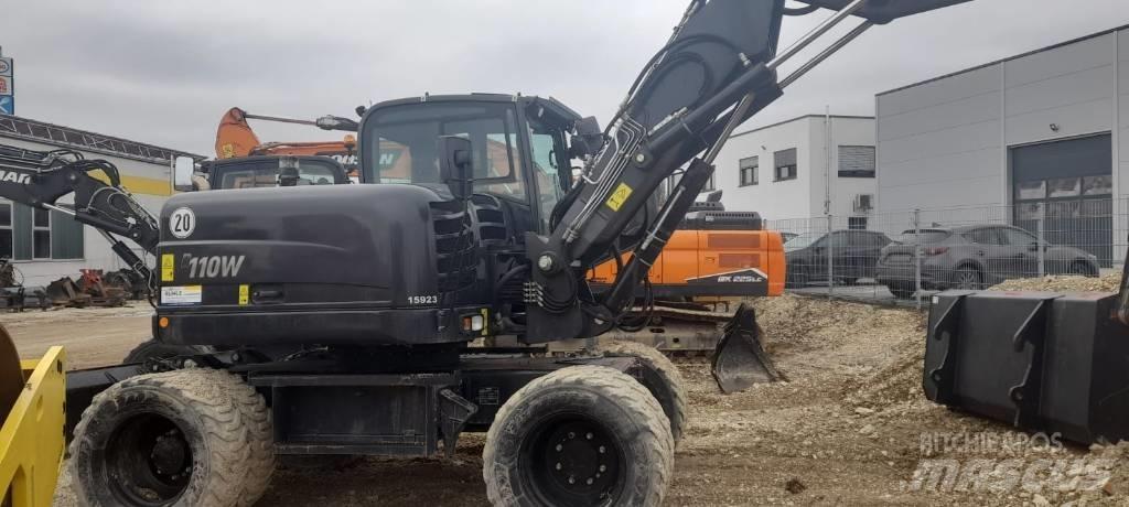 Yanmar B 110 W Ratasekskavaatorid