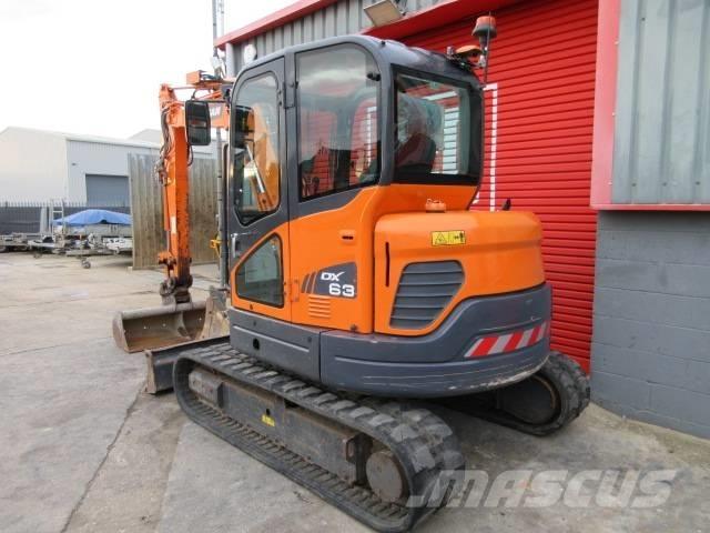 Doosan DX 63-3 Miniekskavaatorid < 7 t