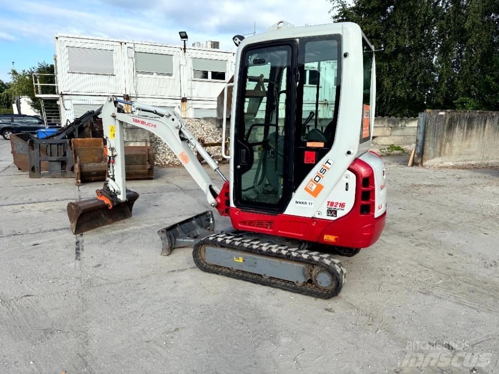 Takeuchi TB 216 Miniekskavaatorid < 7 t