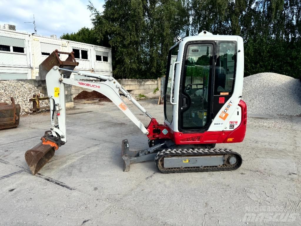 Takeuchi TB 216 Miniekskavaatorid < 7 t