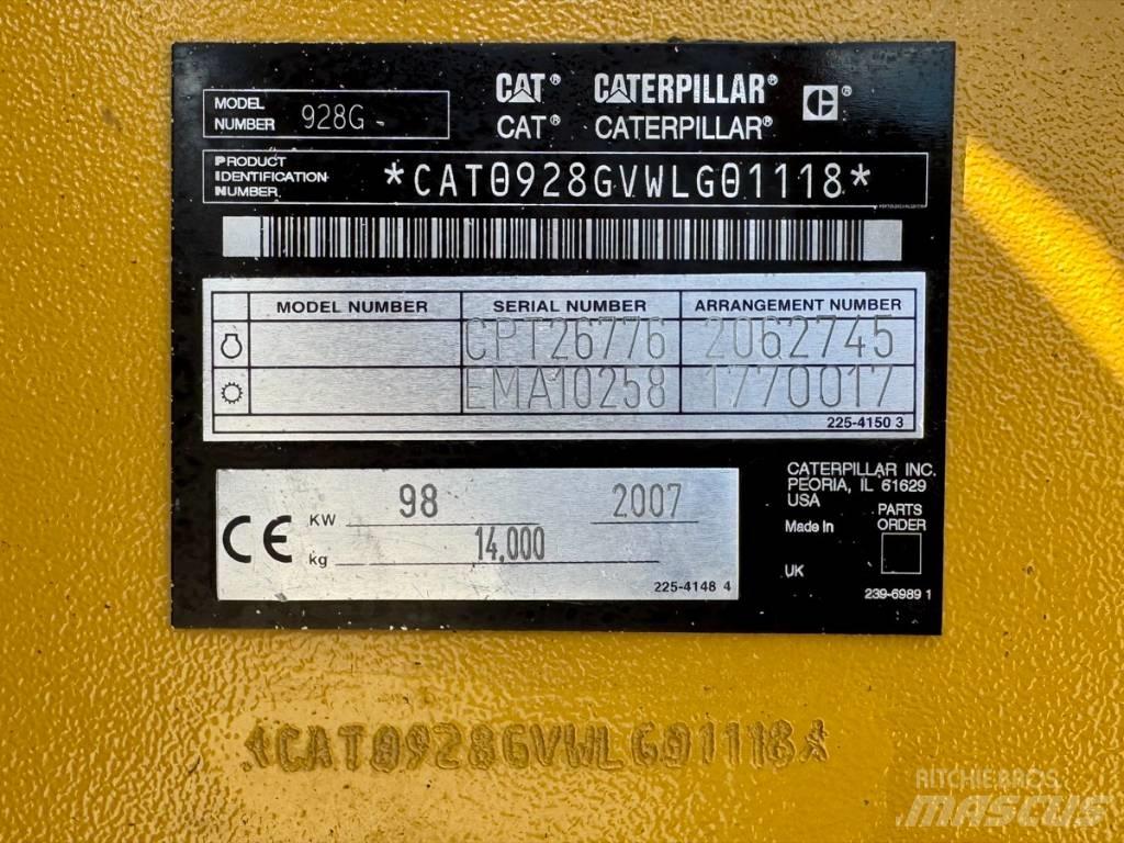CAT 928 G z Rataslaadurid