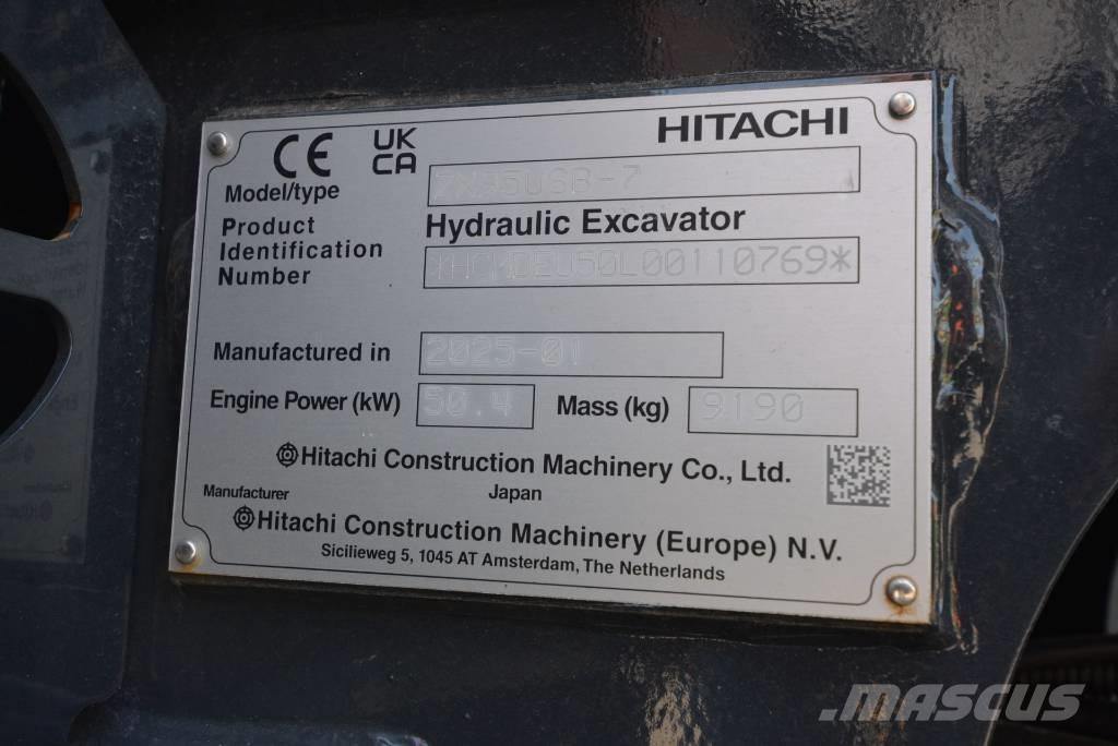 Hitachi ZX 95 USB-7 Väikeekskavaatorid 7t-12t