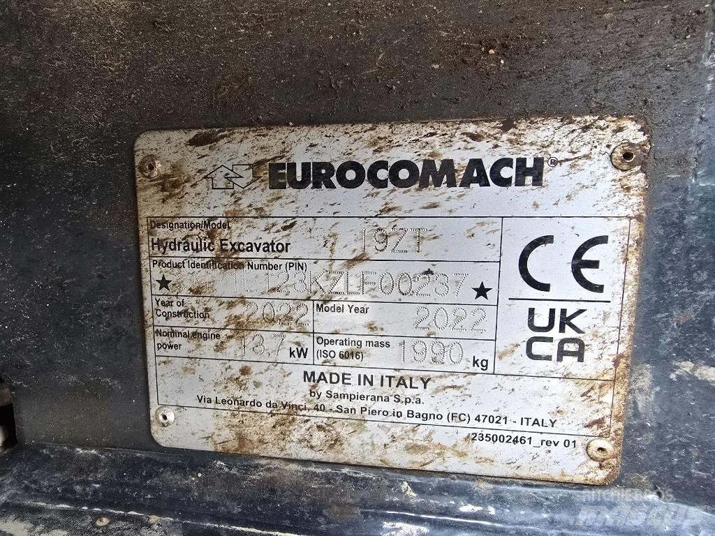 Eurocomach 19 ZT Miniekskavaatorid < 7 t