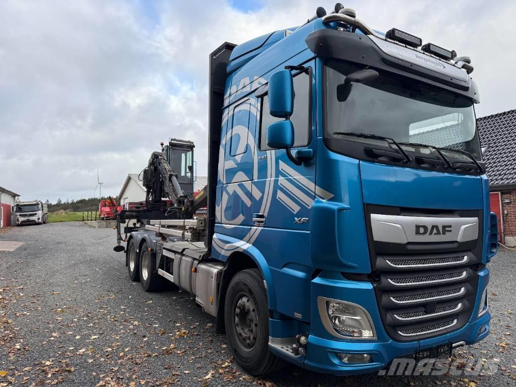 DAF XF 530 6x4 Metsamasinate veokid