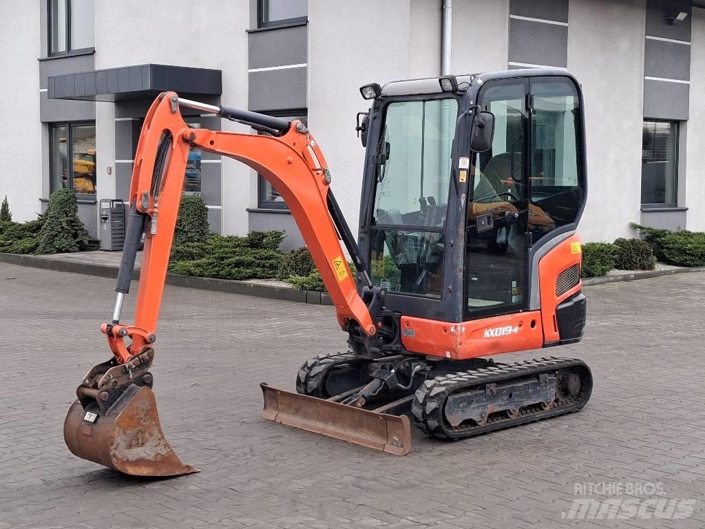 Kubota KX 019-4 Miniekskavaatorid < 7 t