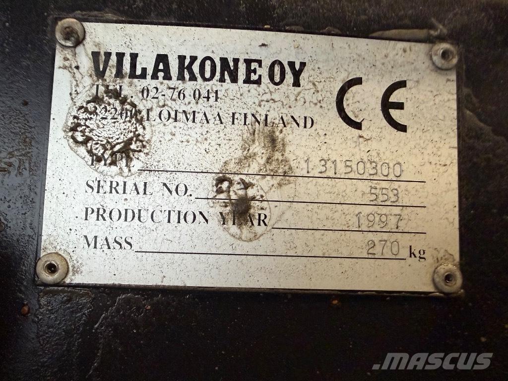 Vila Hiekoitin Väiketraktorite lisaseadmed