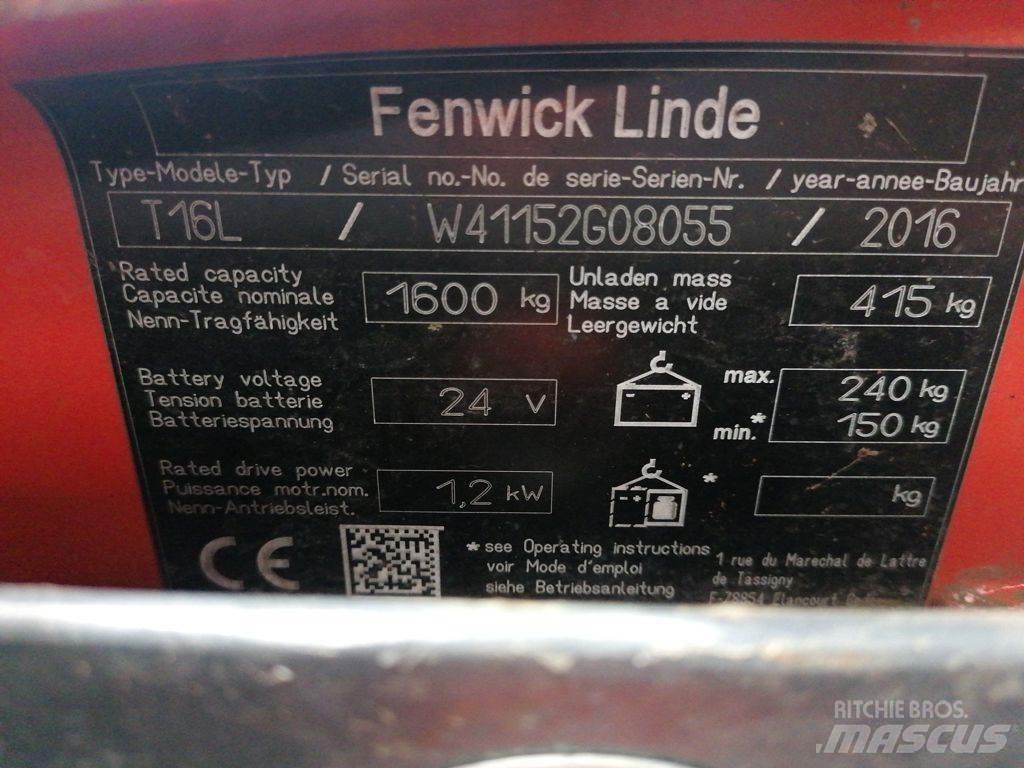 Linde T16L Kahvelkäru