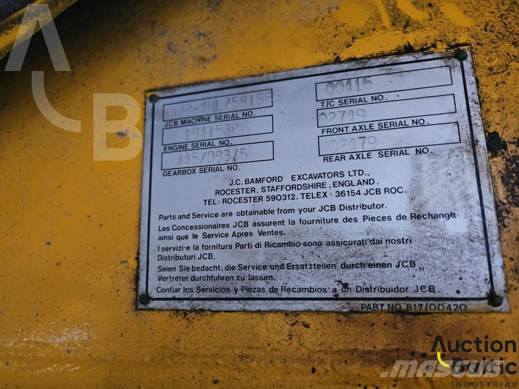 JCB 530 BHL Teleskooplaadurid