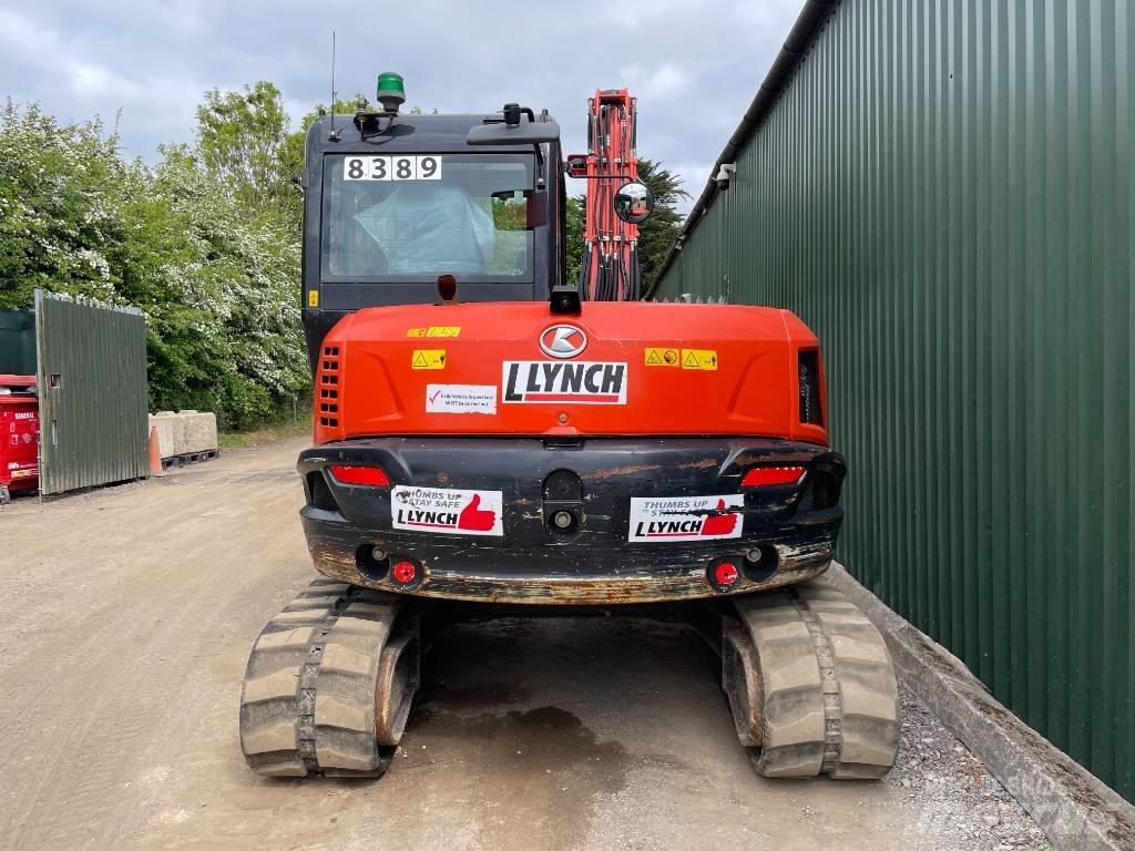 Kubota KX 080-4 Väikeekskavaatorid 7t-12t