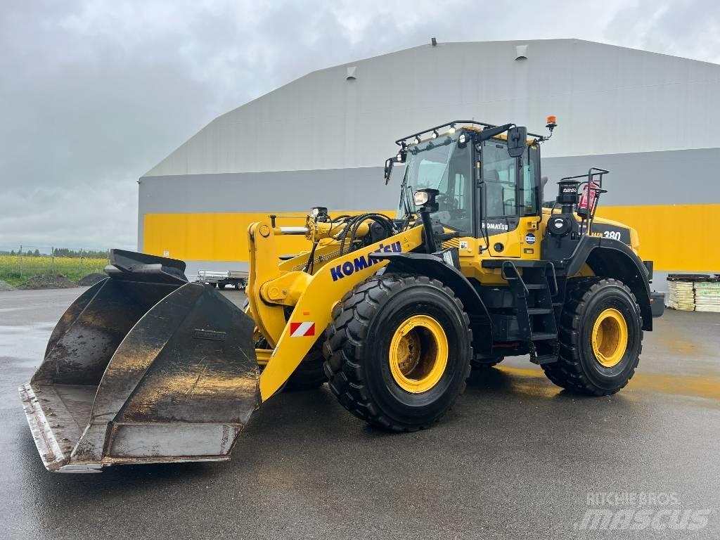Komatsu WA 380-8E0 Rataslaadurid