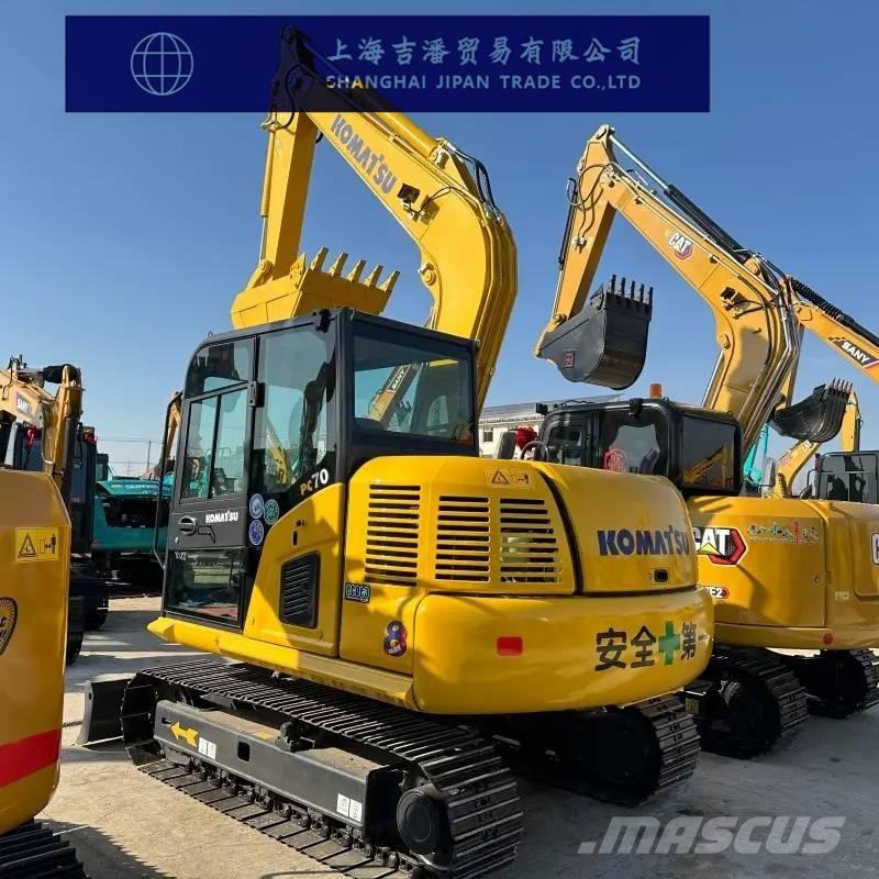 Komatsu PC 70 Roomikekskavaatorid