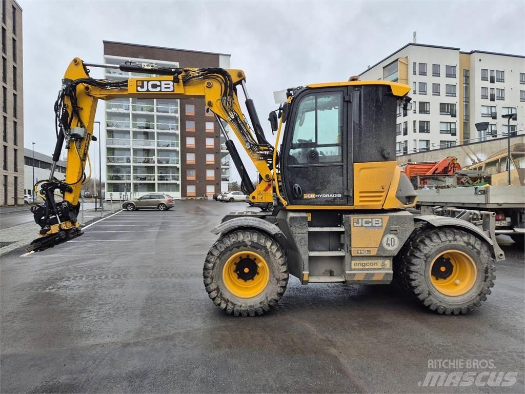 JCB Hydradig 110W Ratasekskavaatorid