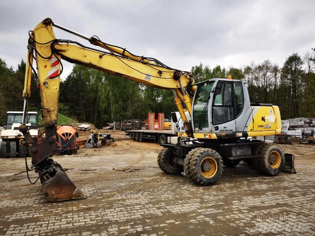 New Holland MH 5.6 Ratasekskavaatorid