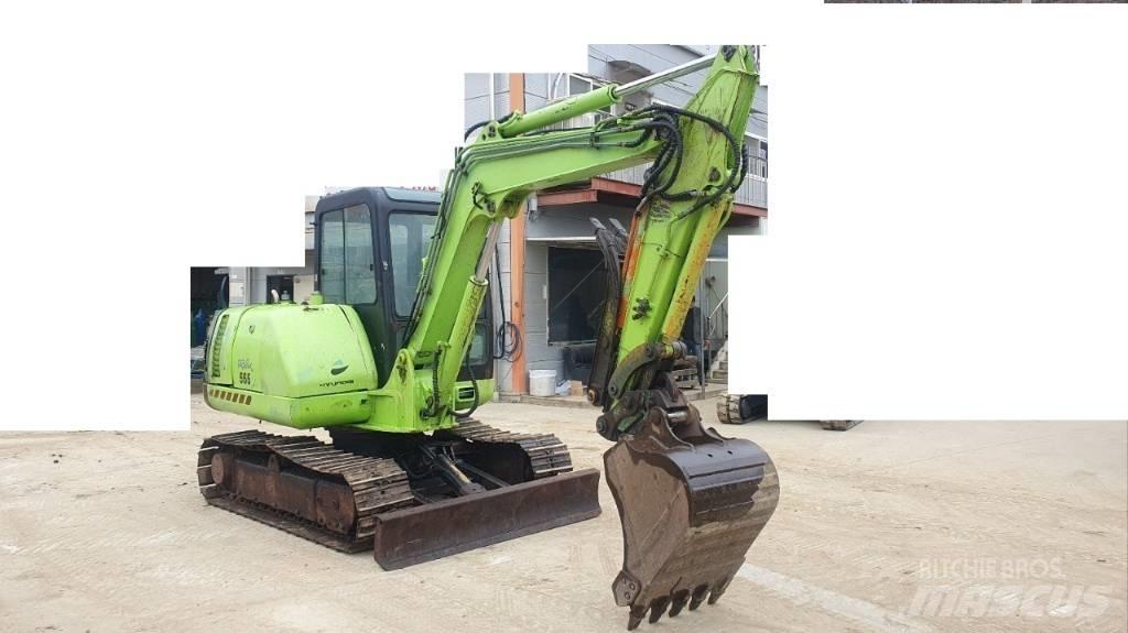 Hyundai ROBEX 555 Väikeekskavaatorid 7t-12t
