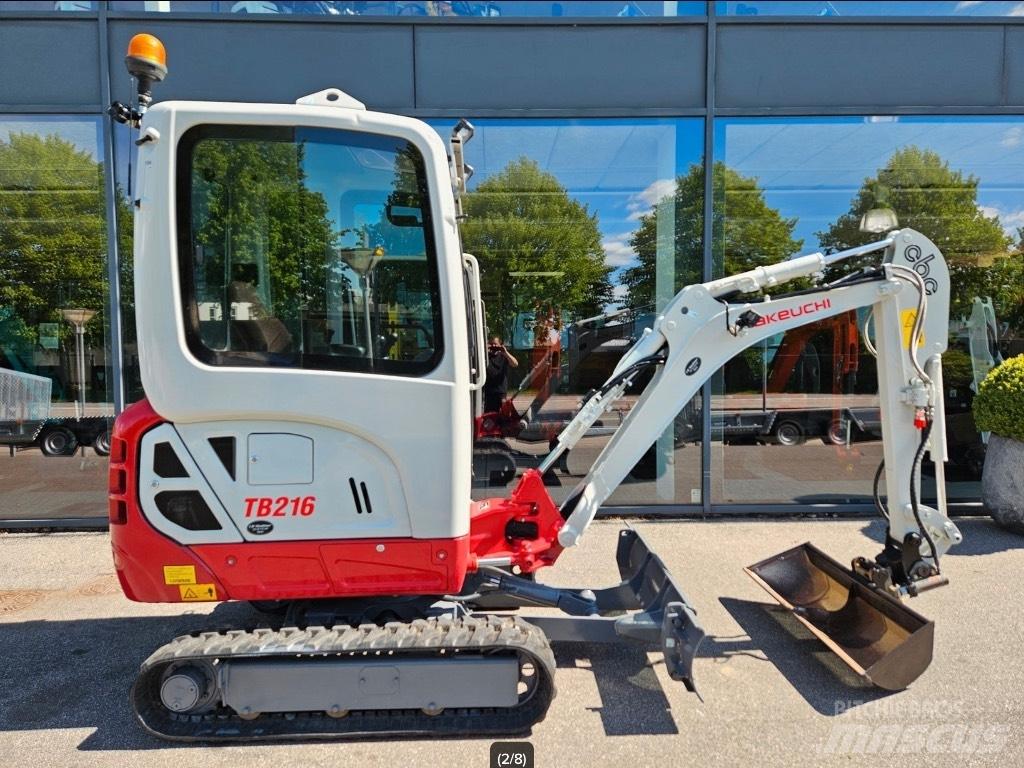 Takeuchi TB 216 Miniekskavaatorid < 7 t