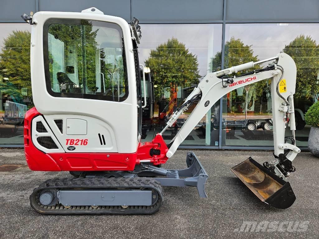 Takeuchi TB 216 Miniekskavaatorid < 7 t
