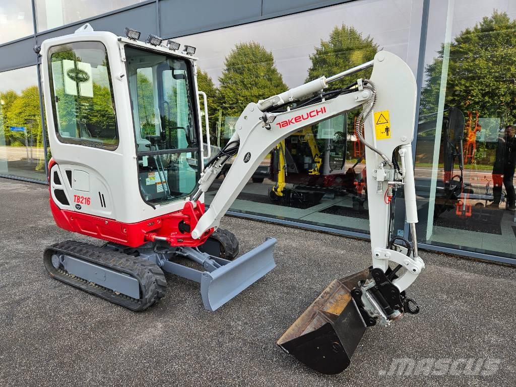Takeuchi TB 216 Miniekskavaatorid < 7 t