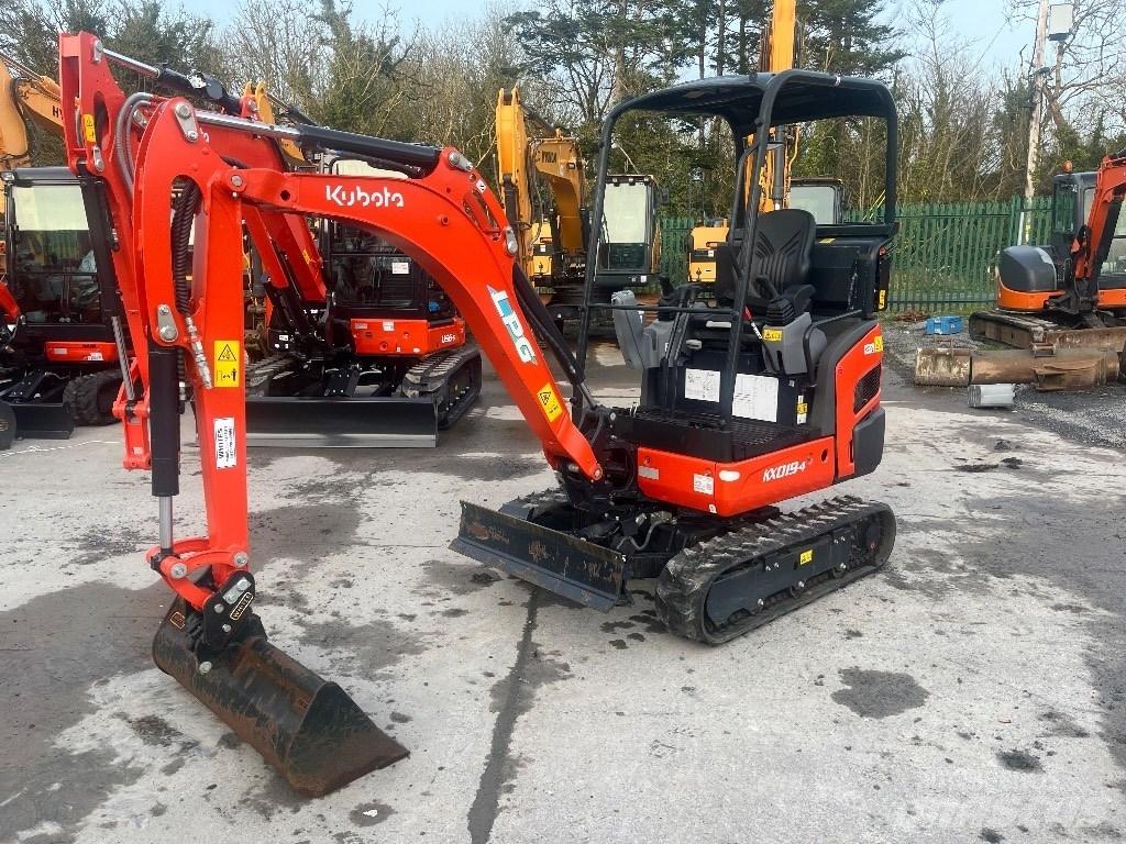 Kubota KX 019-4 Miniekskavaatorid < 7 t