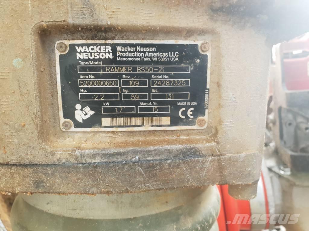 Wacker BS50-2i Vibroplaadid