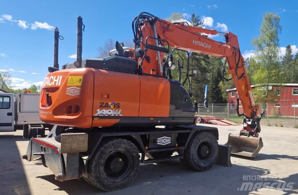 Hitachi ZX 140 W-6 Ratasekskavaatorid