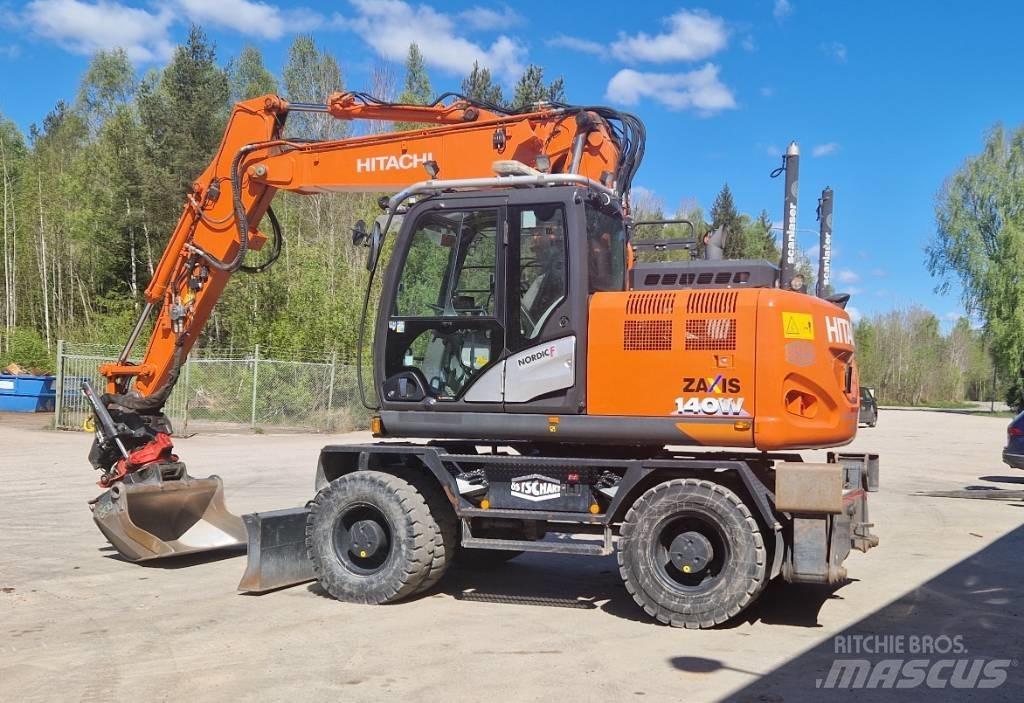 Hitachi ZX 140 W-6 Ratasekskavaatorid
